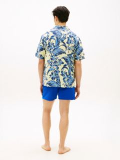 Essential Print Bowling Shirt — Yellow 4