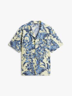 Essential Print Bowling Shirt — Yellow 5
