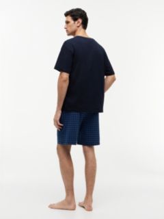TH Original Print Jersey Shorts Pyjama Set — Gold 4