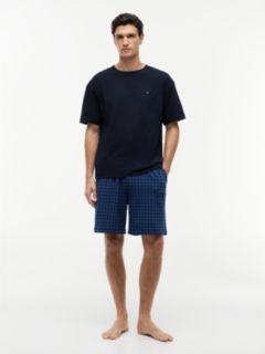 TH Original Print Jersey Shorts Pyjama Set — Gold 1