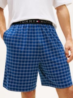 TH Original Print Jersey Shorts Pyjama Set — White 3