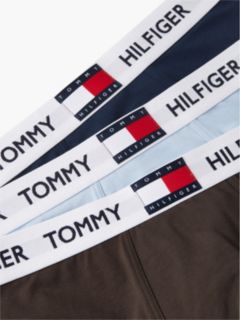 3-Pack Heritage Logo Waistband Trunks — Blue 8