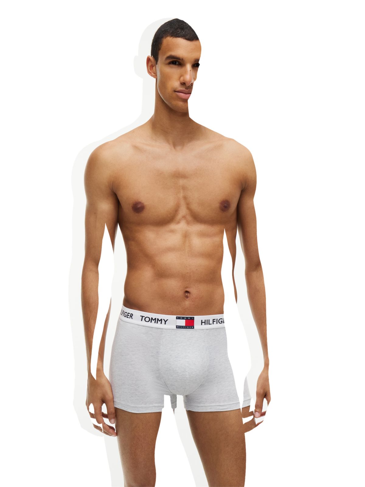 3-Pack Heritage Logo Waistband Trunks — Pink