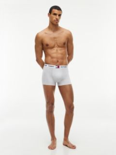 3-Pack Heritage Logo Waistband Trunks — Pink 3