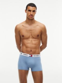 3-Pack Heritage Logo Waistband Trunks — Pink 7