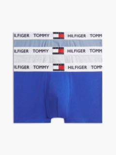3-Pack Heritage Logo Waistband Trunks — Pink 1
