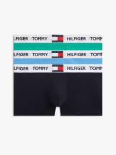 3-Pack Heritage Logo Waistband Trunks — Purple 1