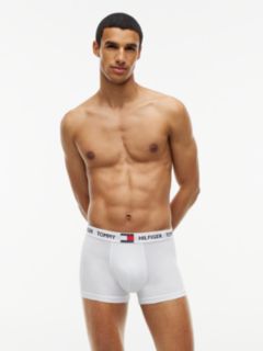 3-Pack Heritage Logo Waistband Trunks — Red 2
