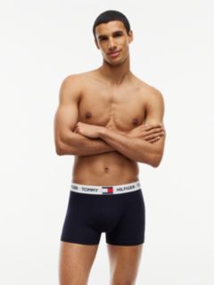 3-Pack Heritage Logo Waistband Trunks — Red 6