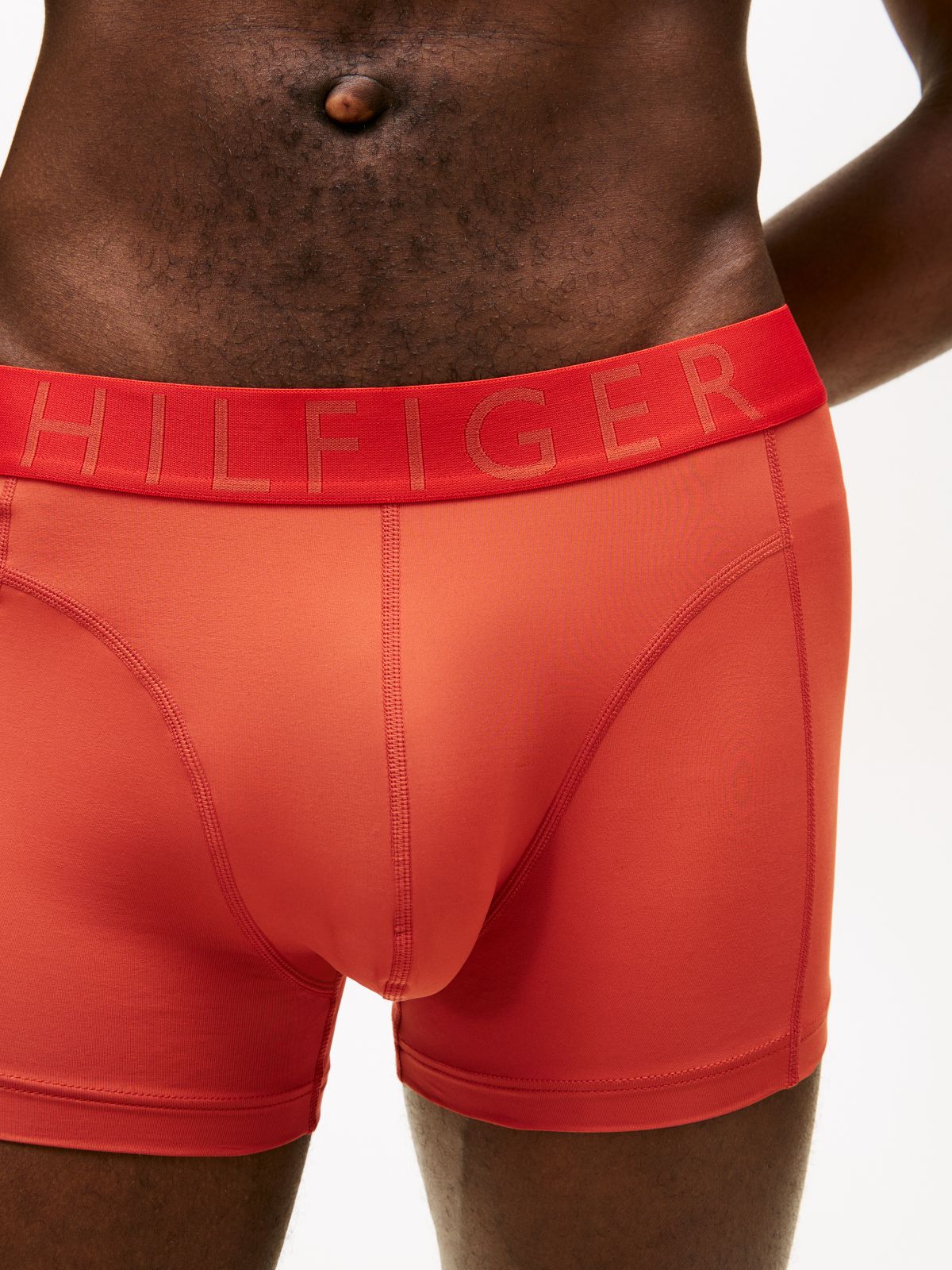 3-Pack Logo Waistband Cooling Microfibre Trunks — Pink