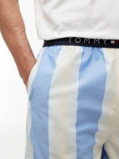 TH Original Print Shorts Pyjama Set — White 3