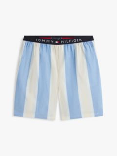 TH Original Print Shorts Pyjama Set — White 6