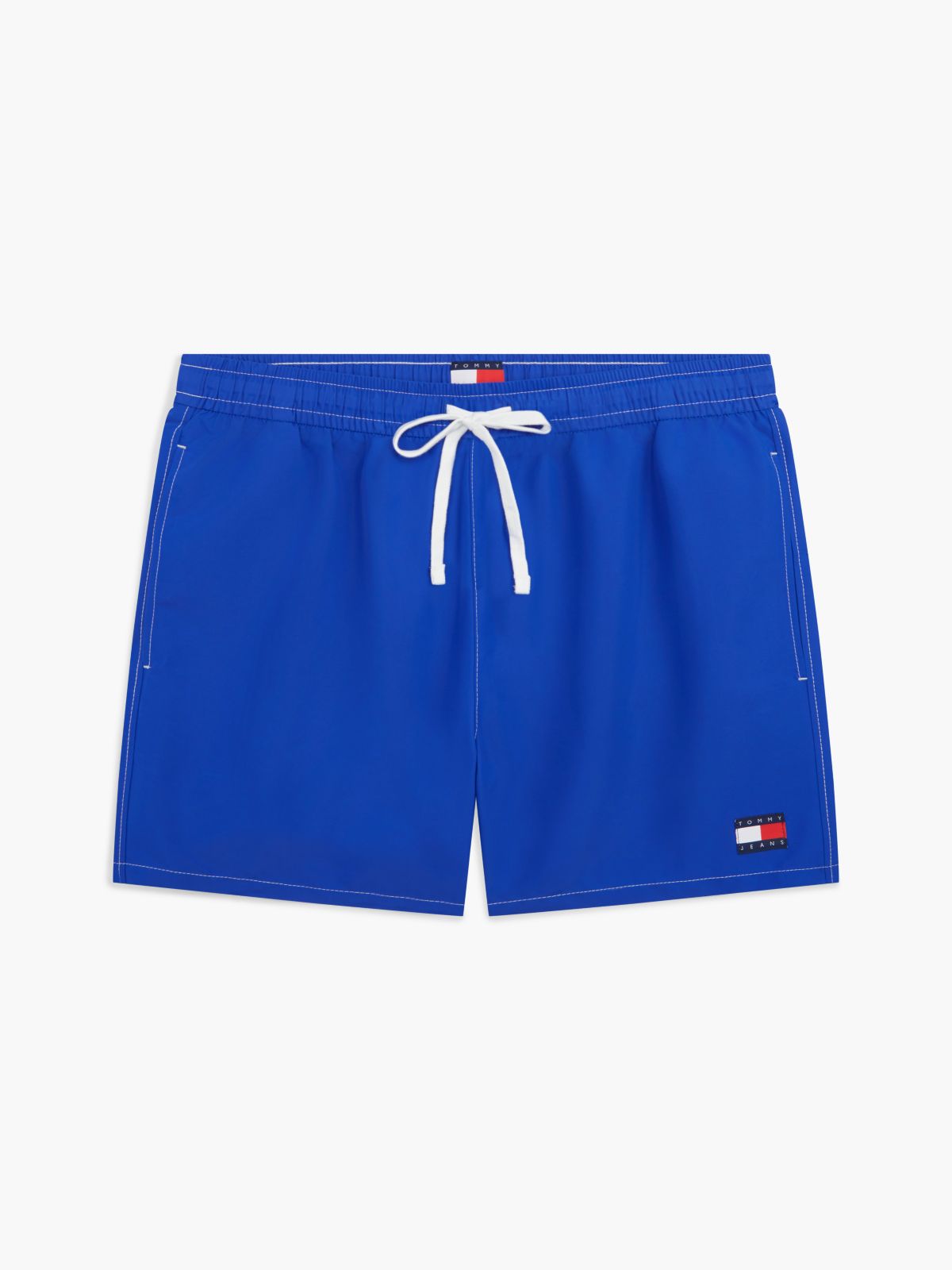 Heritage Logo Mid Length Swim Shorts — Blue