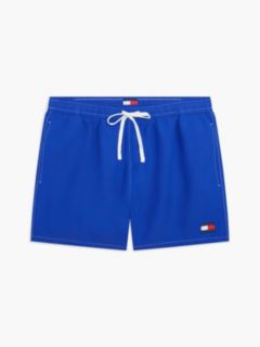 Heritage Logo Mid Length Swim Shorts — Blue 5