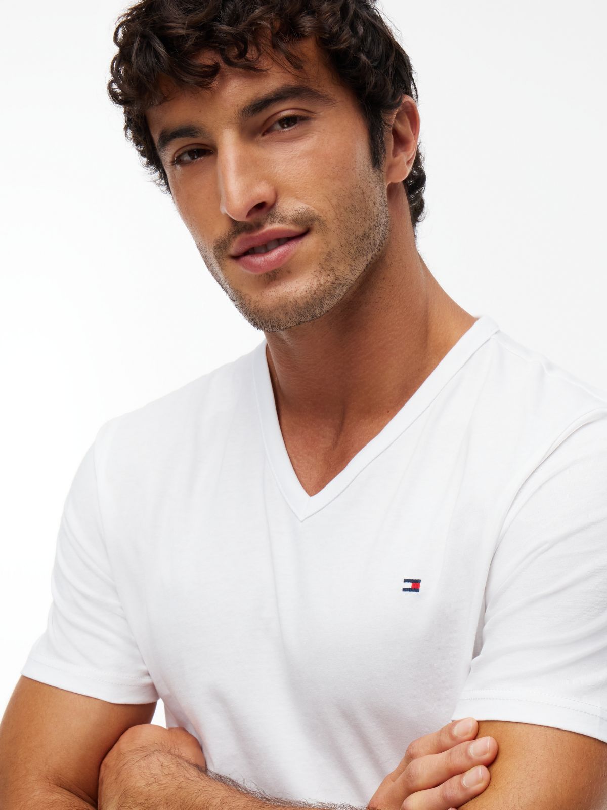 3-Pack Signature V-Neck Jersey T-Shirts — Yellow