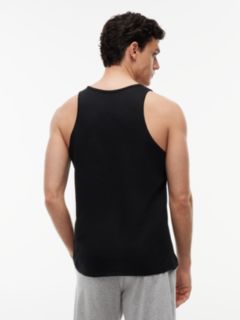 3-Pack Signature Lounge Tank Tops — Black 5