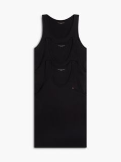 3-Pack Signature Lounge Tank Tops — Black 1