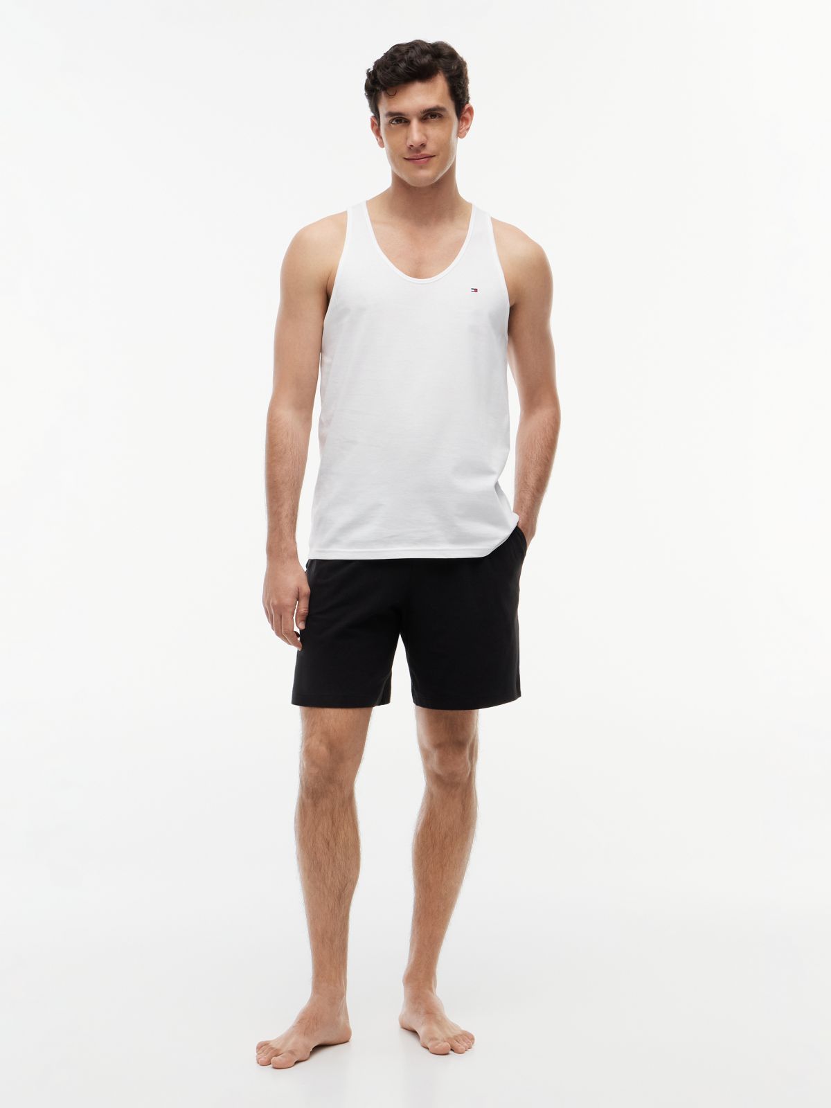 3-Pack Signature Lounge Tank Tops — White