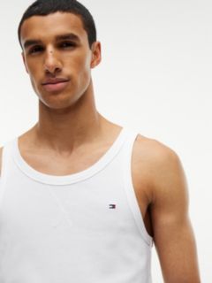 2-Pack Signature Ribbed Lounge Tank Tops — Black 4