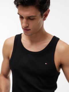 2-Pack Signature Ribbed Lounge Tank Tops — Yellow 4