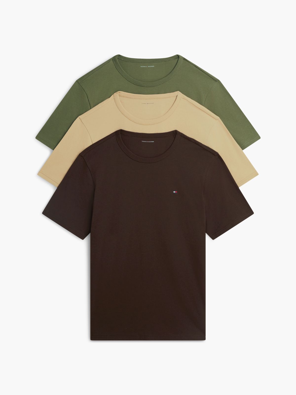 3-Pack Signature Jersey Lounge T-Shirts — Black