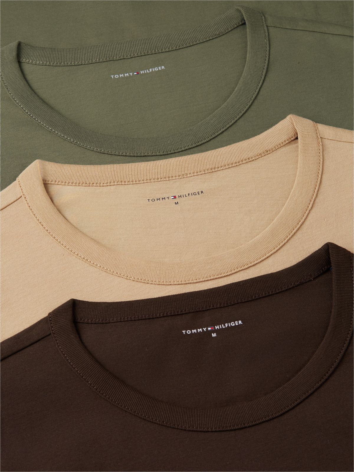 3-Pack Signature Jersey Lounge T-Shirts — Black