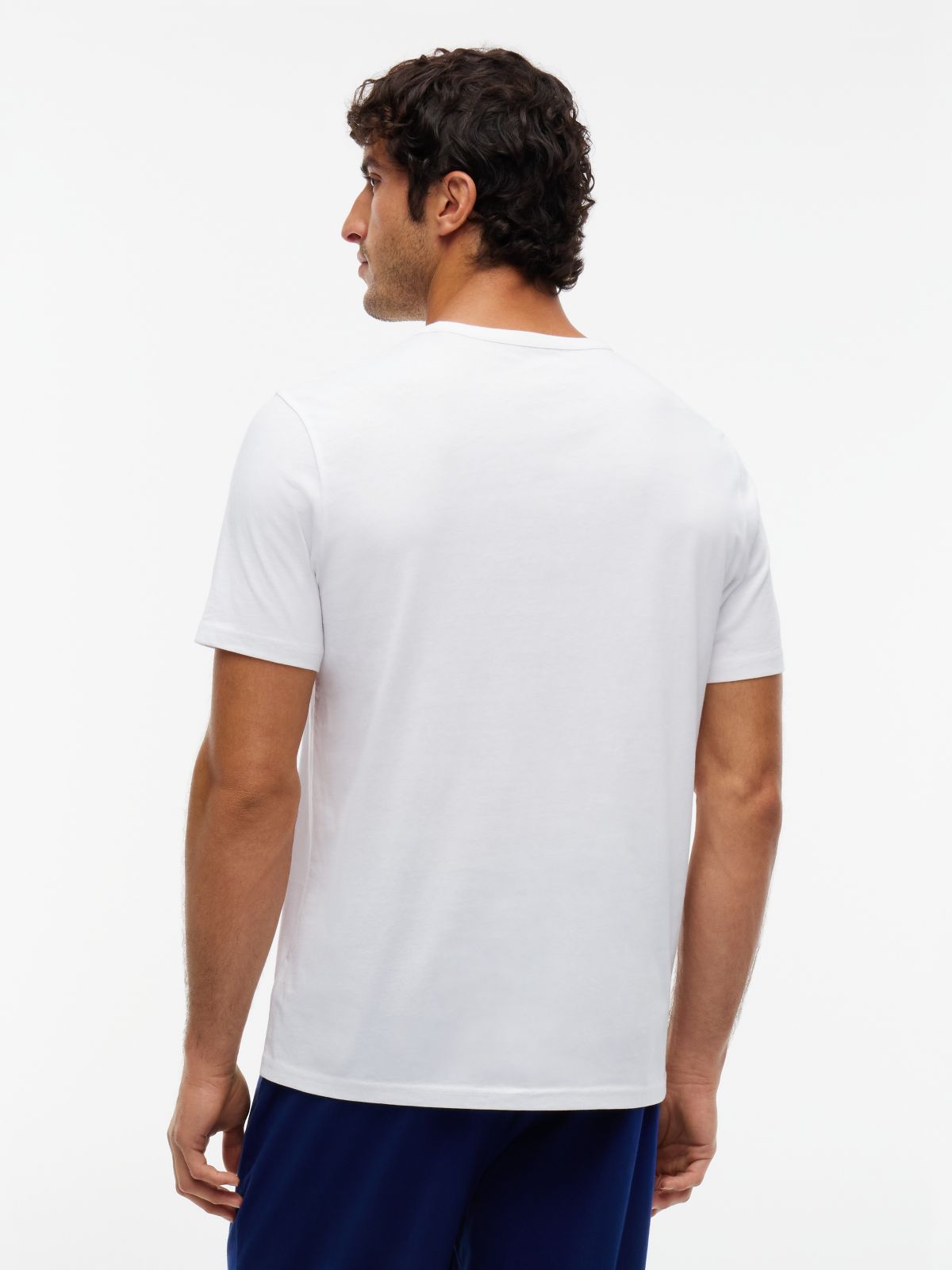 3-Pack Signature Jersey Lounge T-Shirts — Black