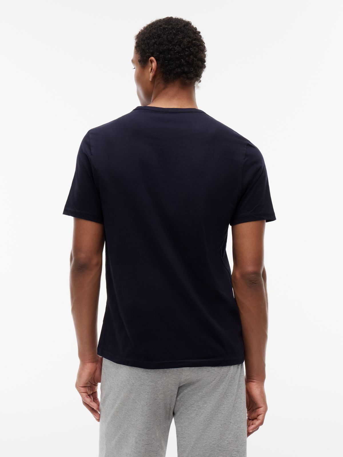 3-Pack Signature Jersey Lounge T-Shirts — Blue