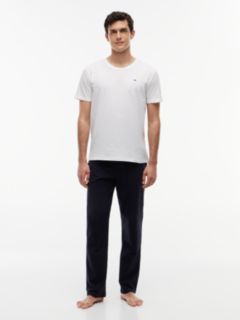 3-Pack Signature Jersey Lounge T-Shirts — White 3