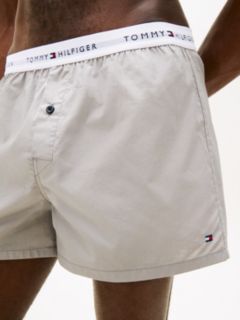 2-Pack Signature Logo Woven Boxer Shorts — Multi 4