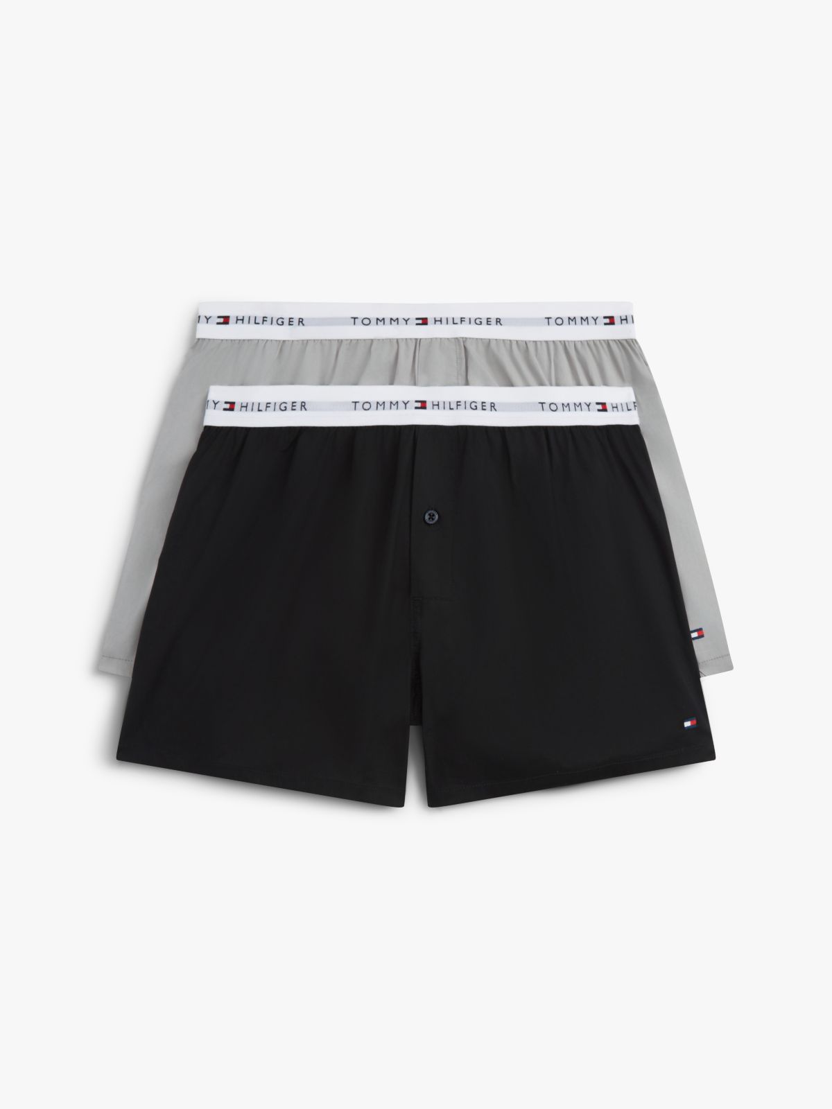 2-Pack Signature Logo Woven Boxer Shorts — Multi
