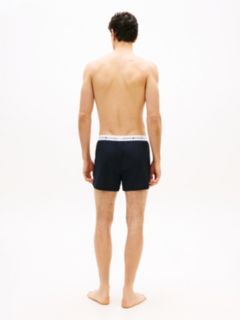2-Pack Signature Logo Woven Boxer Shorts — Blue 5