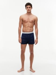2-Pack Signature Logo Woven Boxer Shorts — Red 2