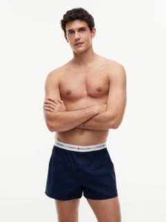2-Pack Signature Logo Woven Boxer Shorts — Red 3