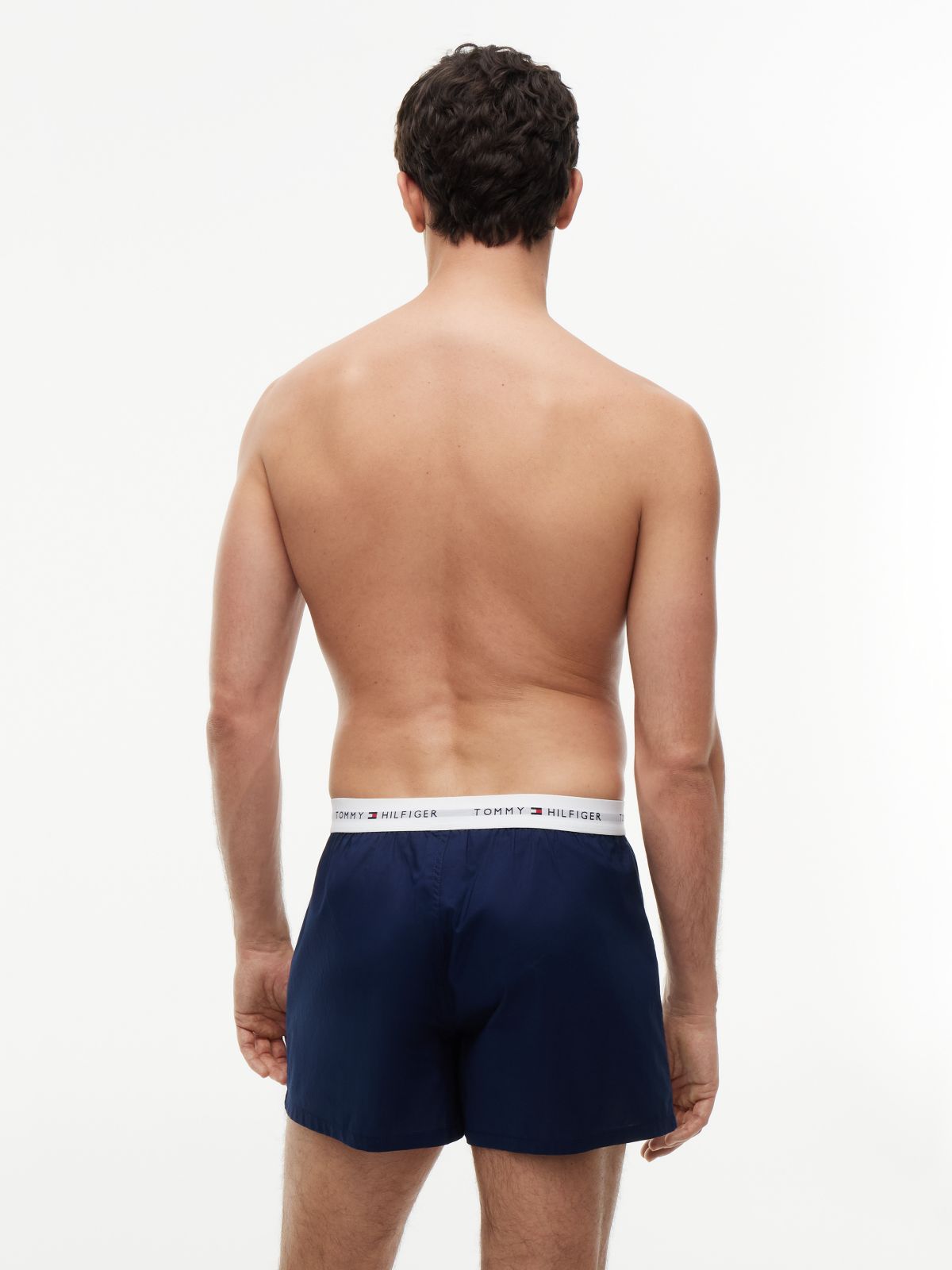 2-Pack Signature Logo Woven Boxer Shorts — Red