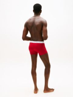 7-Pack Signature Logo Waistband Trunks — Black 5