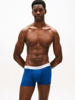 7-Pack Signature Logo Waistband Trunks — Black 8