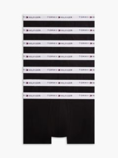 7-Pack Signature Logo Waistband Trunks — Brown 1