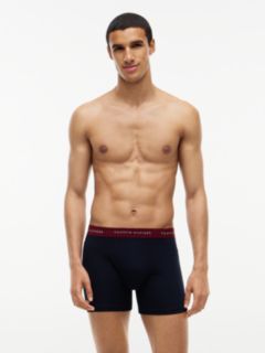 3-Pack Signature Contrast Waistband Boxer Briefs — Yellow 7