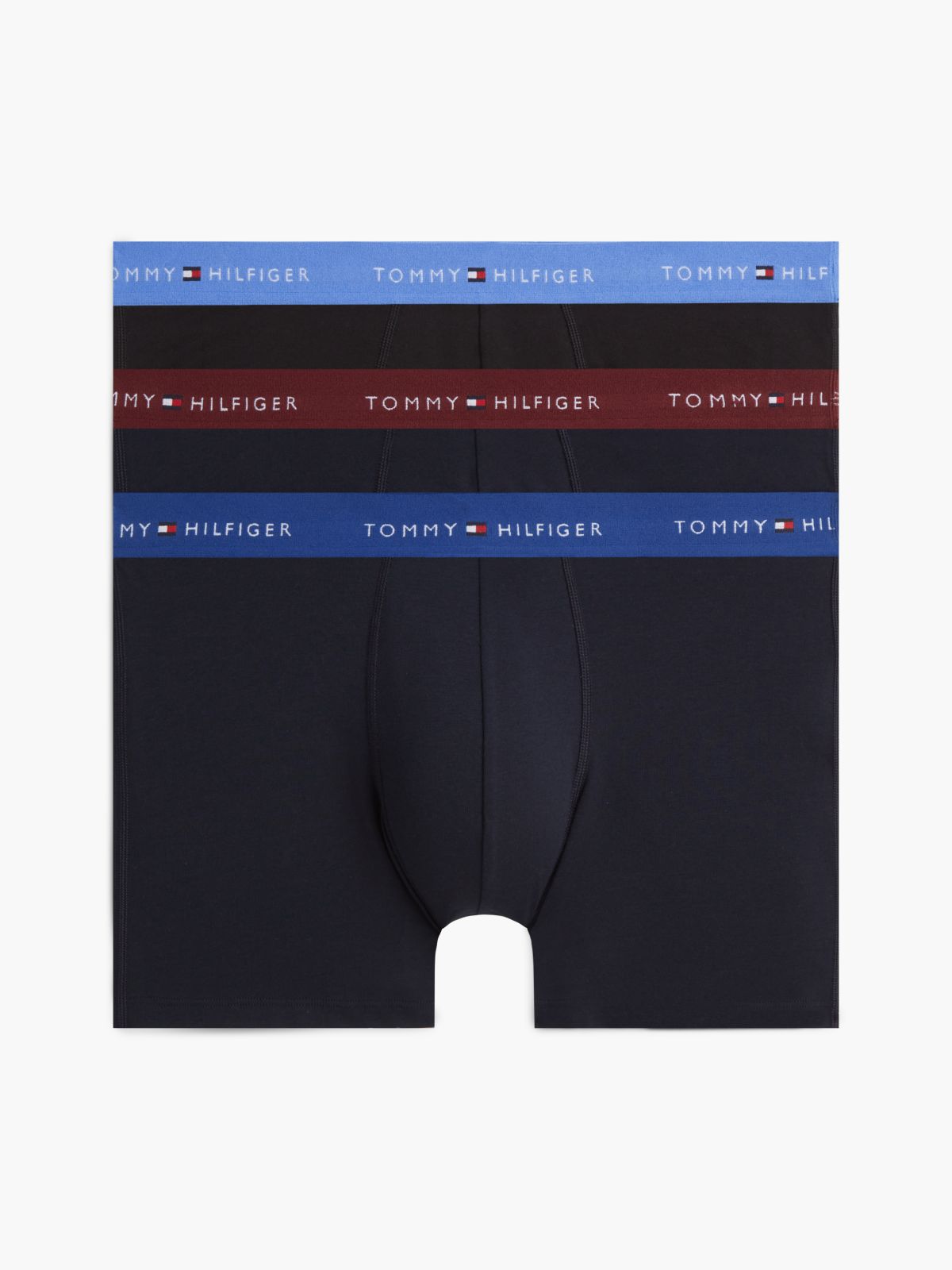 3-Pack Signature Contrast Waistband Boxer Briefs — Yellow
