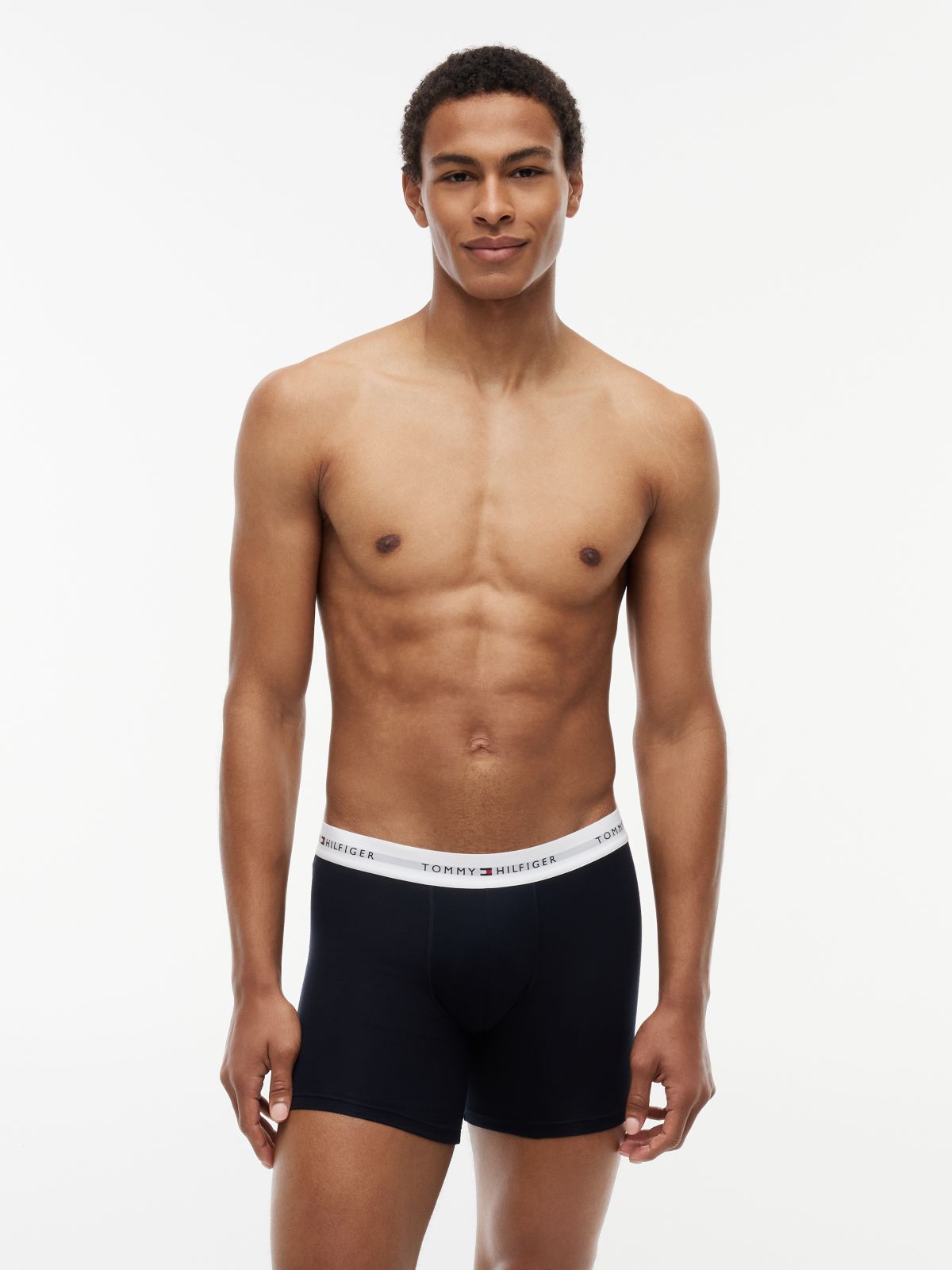 3-Pack Signature Contrast Waistband Boxer Briefs — Multi