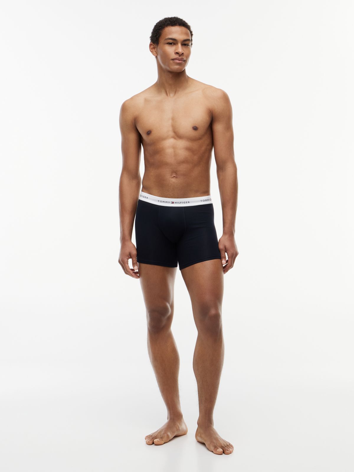 3-Pack Signature Contrast Waistband Boxer Briefs — Multi