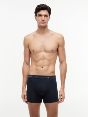 multi 3-pack signature repeat logo boxer briefs for men tommy hilfiger