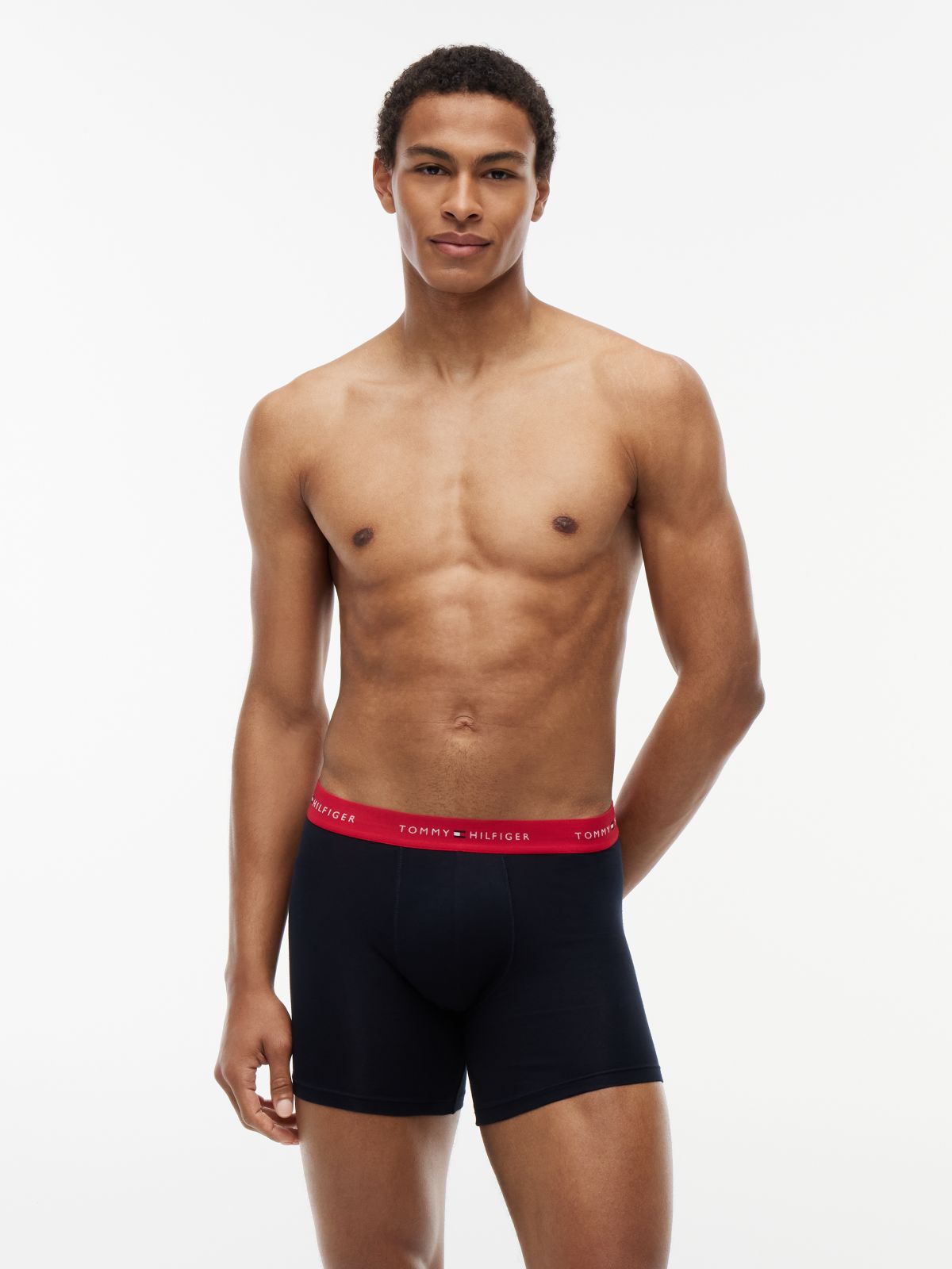 3-Pack Signature Contrast Waistband Boxer Briefs — Multi