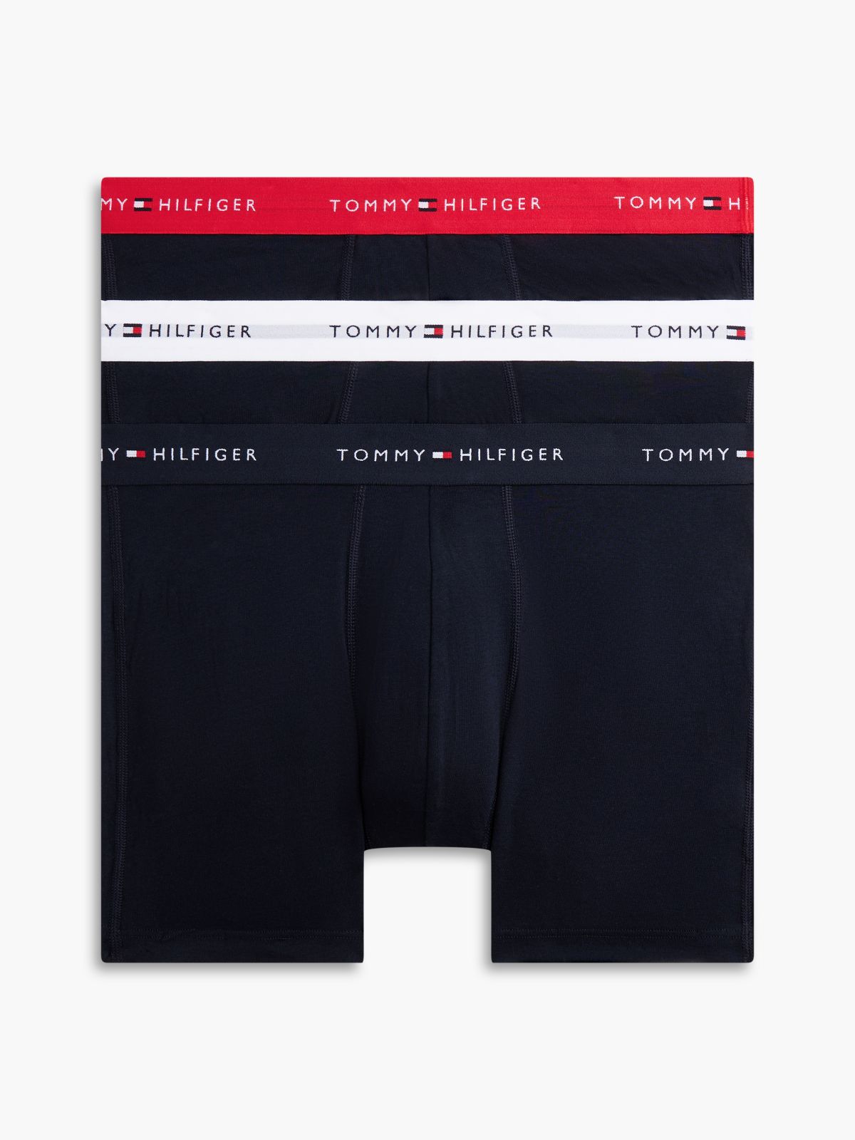 3-Pack Signature Contrast Waistband Boxer Briefs — Multi
