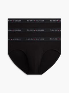 3-Pack Signature Repeat Logo Waistband Briefs — Black 1