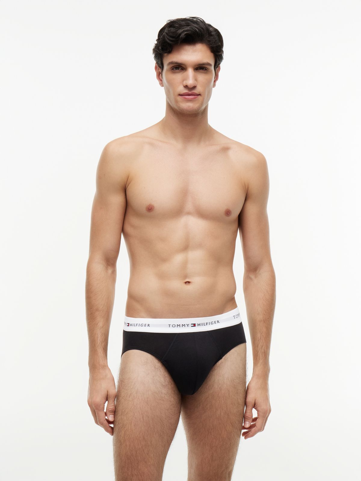 3-Pack Signature Repeat Logo Waistband Briefs — Multi
