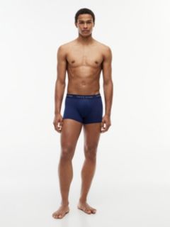 3-Pack Signature Logo Microfibre Trunks — Multi 3