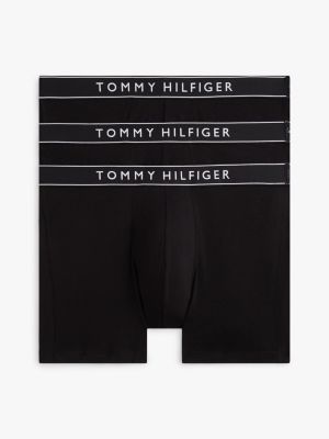 pack de 3 calzoncillos bóxer essential red de hombres tommy hilfiger