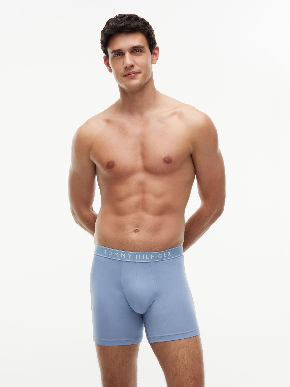 3-Pack Essential Logo Waistband Boxer Briefs — Yellow